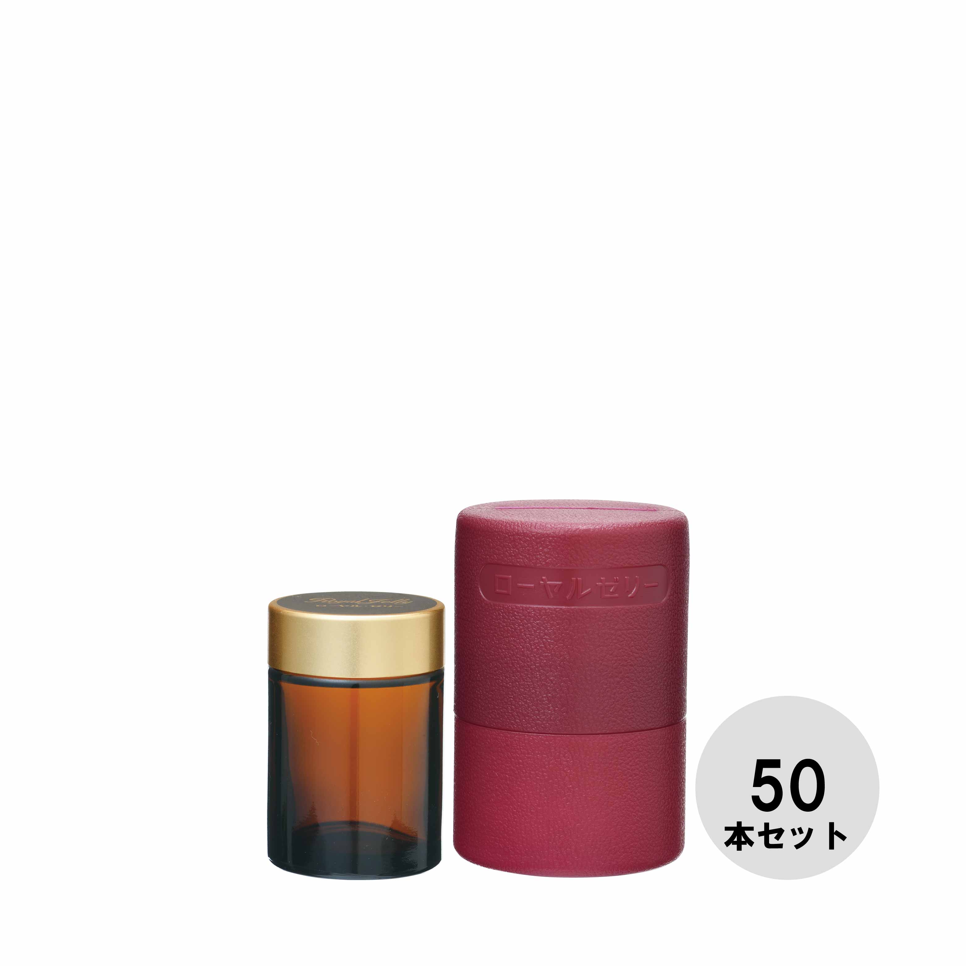 斎藤容器 Web Shop / 茶丸１００ゴールド六角筒セット【50本セット】